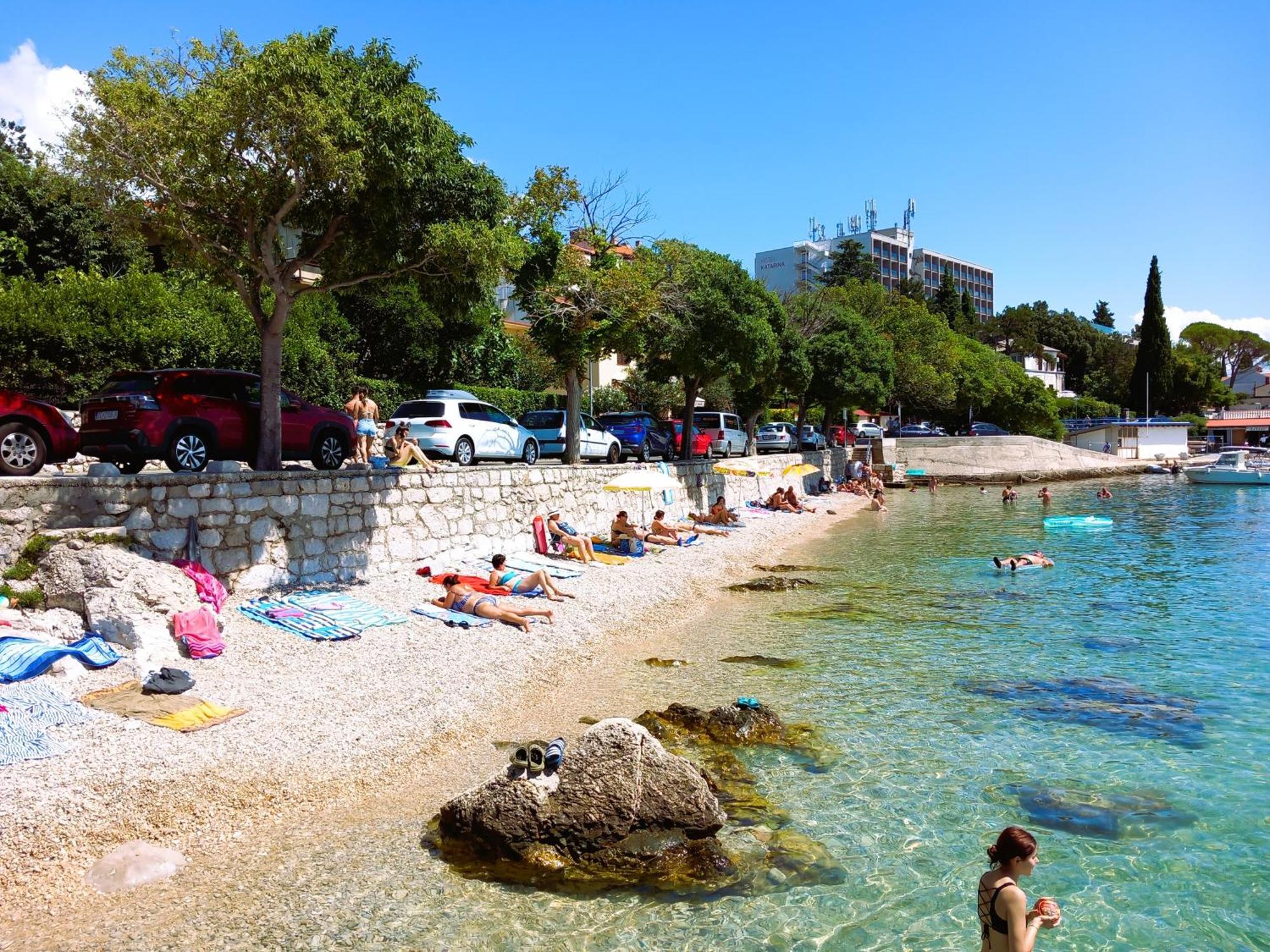 Branko Fabijanic Front Row By The Sea Selce Exterior foto