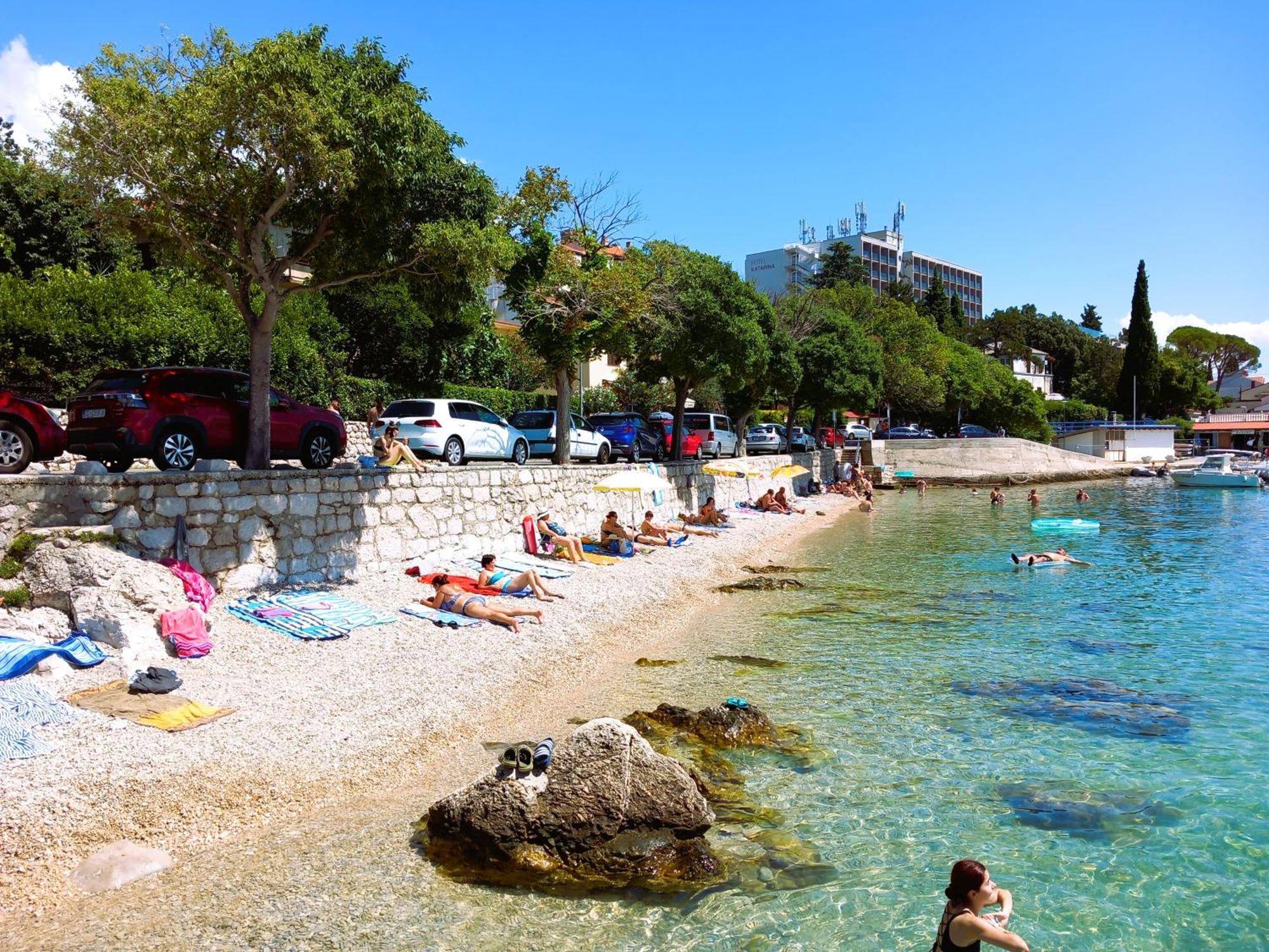 Branko Fabijanic Front Row By The Sea Selce Exterior foto